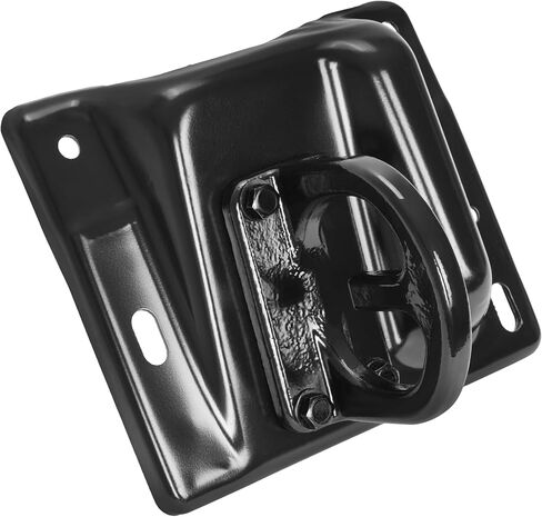 HECASA Front Bumper Bracket Compatible with 2003-2018 Dodge Ram 1500 2500 3500 Replacement for 68196253AB CH1066140 Tow Hook Bracket Steel Powder Coated Black in Saudi Arabia