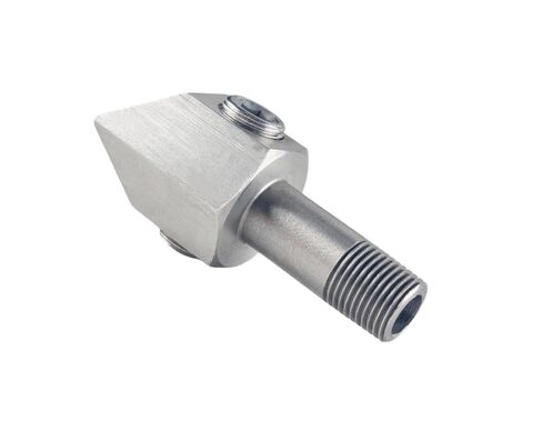 DEWHEL Oil Pressure Sensor Thread Adapter Stainless Steel 1/8-27 NPT Port Plugs Compatible with Chevy/GM Small Block Engines 305/350 in Saudi Arabia