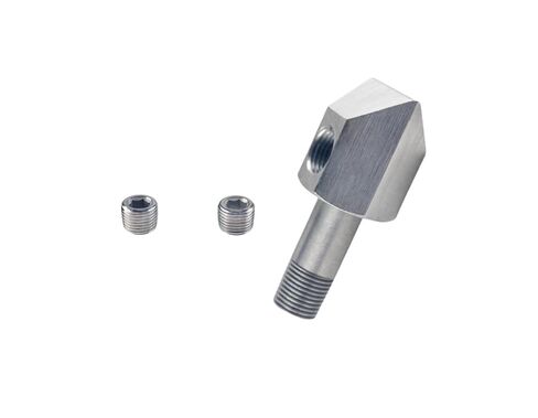 DEWHEL Oil Pressure Sensor Thread Adapter Stainless Steel 1/8-27 NPT Port Plugs Compatible with Chevy/GM Small Block Engines 305/350 in Saudi Arabia