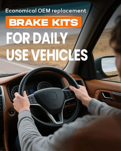 MOTOREVO Rear Ceramic Disc Brake Pads Replacement Set Compatible with RAV4 [ 2006-2018 ], For 2006 2007 2008 2009 2010 2011 2012 2013 2014 2015 2016 2017 2018 Rear in Kuwait