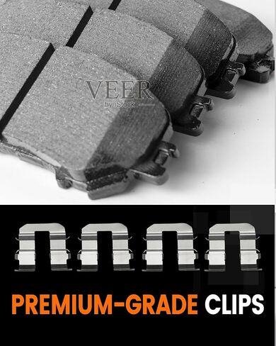 MOTOREVO Rear Ceramic Disc Brake Pads Replacement Set Compatible with RAV4 [ 2006-2018 ], For 2006 2007 2008 2009 2010 2011 2012 2013 2014 2015 2016 2017 2018 Rear in Kuwait