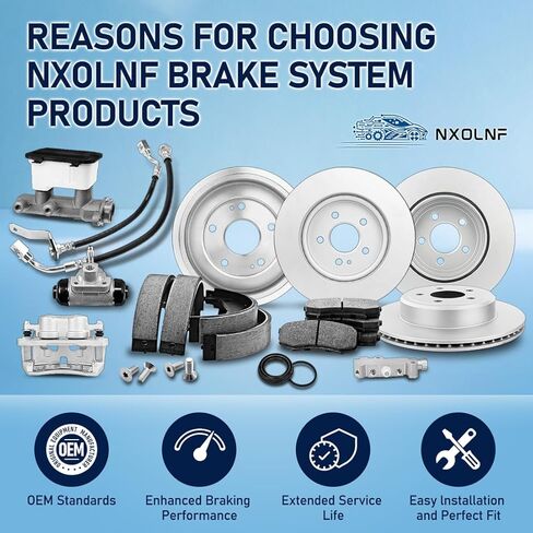Rlimerance 4pcs Front Rear Rlimerance Drum Brake Wheel Cylinder Kit Replacement for Hudson Utility Series 10 C, Traveler Series 10 T 1941 2.9L l6, for Packard Model 1204, Model 1207 1935 in Saudi Arabia