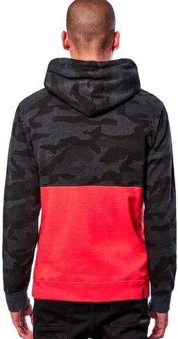 Alpinestars 1213-51050-1816-XL: سترة بقلنسوة مموهة Char Htr/Wrm Rd Xl in Saudi Arabia