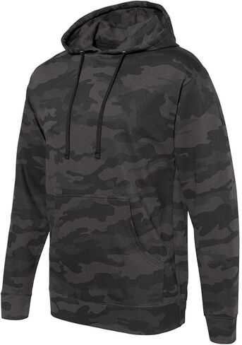 Independent Trading Co. - Midweight Hooded Sweatshirt - SS4500 - 2XL - Black Camo in Saudi Arabia