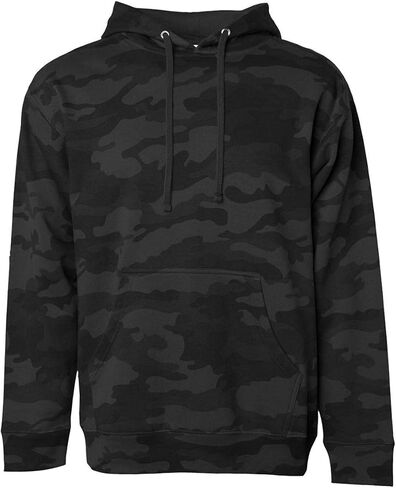 Independent Trading Co. - Midweight Hooded Sweatshirt - SS4500 - 2XL - Black Camo in Saudi Arabia