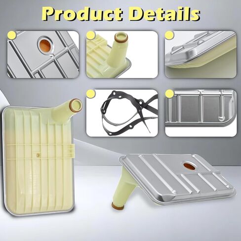 LT1000 LT2000 LT2400 SERIES Automotive Automatic Auto Trans Transmission Filter Kit Oil Pan Gasket 6.0L 6.6L 8.1L Fits for Chevrolet Sierra 2500 3500 Silverado 2500 3500 HD Classic 07-19#29542833 in Saudi Arabia