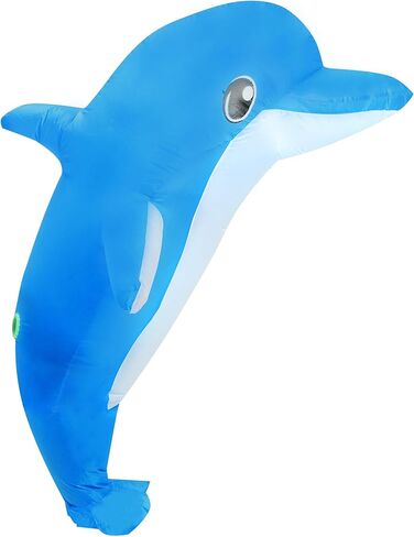 زي القرش القابل للنفخ للبالغين، زي القرش المنفوخ للهالوين والكريسماس والاحتفالات التنكرية in Kuwait