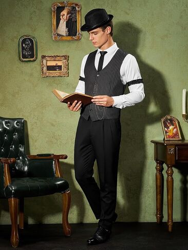 YESSA Women Flapper Dresses & 1920s Mens Costume in Kuwait