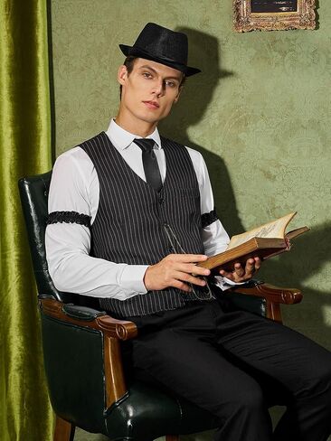 YESSA Women Flapper Dresses & 1920s Mens Costume in Kuwait