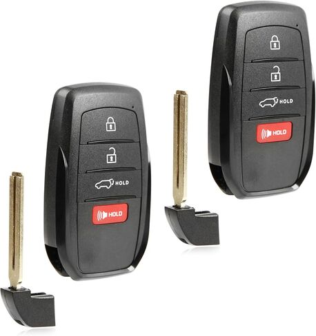 Keyless Entry Remote Key Fob 4-Button Car Replacement for 2024 - 2025 Toyota 4Runner Highlander Land Cruiser (HYQ14FBX, 8990H-35040) in Saudi Arabia