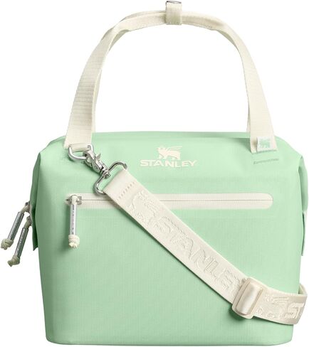 Stanley All Day Julienne Mini Soft Cooler Bag and Lunch Box 7.4 Quarts | 10 Can Cooler with Handles and Strap | Stays Cold for Hours | Insulated Travel Bag with Zipper | BPA-Free | Soft Orchid in Saudi Arabia