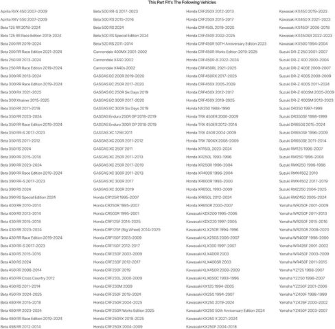 تيل فرامل تاسك - امامي كربون لسيارة هوندا CRF230F 2003-2009,2012-2017,2019 in Saudi Arabia