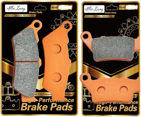 High-Performance Motorcycle Brake Pads - Carbon Fiber Compatible with for BMW G 650 XChallenge XCountry 07-09 G650GS G 650 GS 2009-2016 F 650 GS 2007-2012 F 650 ST F 650 CS FA209F FA213R in Saudi Arabia