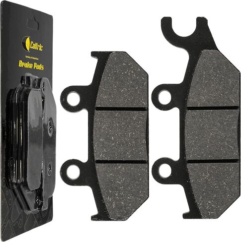 Caltric Semi-Metallic Brake Pads Compatible with Yamaha Wolverine X4 YXF85 2018-2021 / 1XD-25805-00-00 in Saudi Arabia