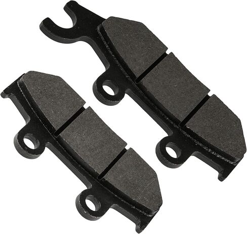 Caltric Semi-Metallic Brake Pads Compatible with Yamaha Wolverine X4 YXF85 2018-2021 / 1XD-25805-00-00 in Saudi Arabia