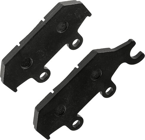 Caltric Semi-Metallic Brake Pads Compatible with Yamaha Wolverine X4 YXF85 2018-2021 / 1XD-25805-00-00 in Saudi Arabia