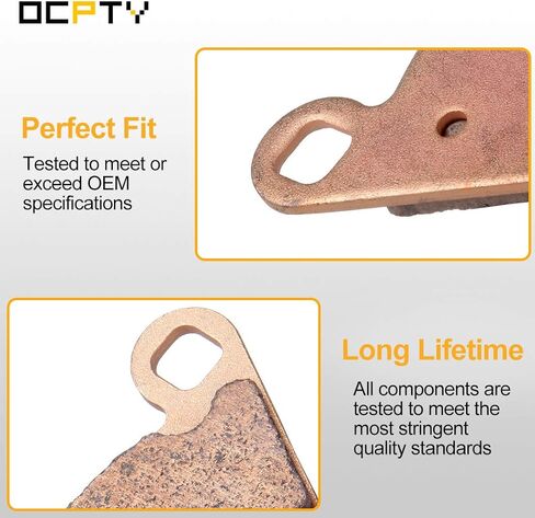 OCPTY Sintered Brake Pads FA354 Fit for 2004 05 2006 for Polaris Ranger TM, 2005 2006 for Polaris Ranger XP 700, 2006 2007 2011 2012 for Polaris Ranger 500, 2006 2007 2008 2009 for Polaris Ranger 700 in Saudi Arabia