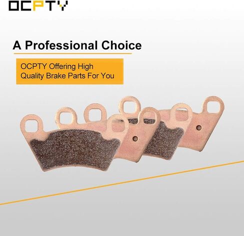 OCPTY Sintered Brake Pads FA354 Fit for 2004 05 2006 for Polaris Ranger TM, 2005 2006 for Polaris Ranger XP 700, 2006 2007 2011 2012 for Polaris Ranger 500, 2006 2007 2008 2009 for Polaris Ranger 700 in Saudi Arabia