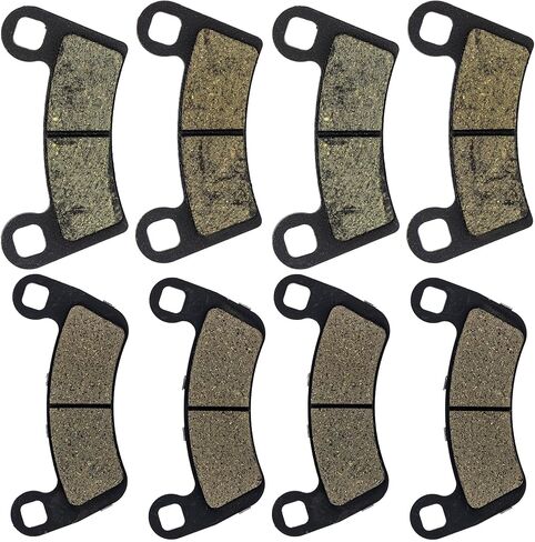 NICHE Brake Pad Set for Polaris RZR XP 4 1000 2208161 2203318 Complete Semi-Metallic in Saudi Arabia