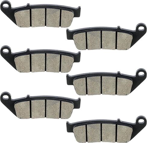 Caltric Front Rear Brake Pads Compatible with Bmw C650 C 650 Gt Sport 2011-2016 in Saudi Arabia