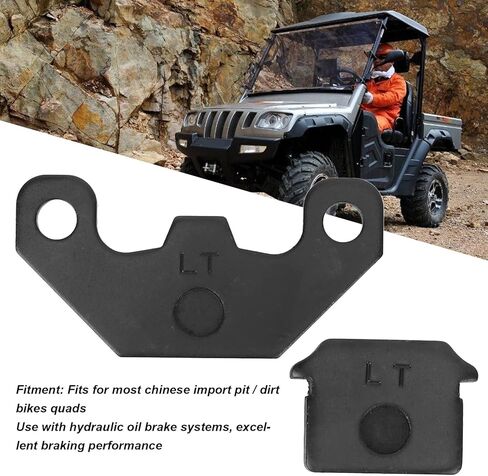 2Pcs/Set Motorcycle ATV Brake, Shoes Brake Shoes ATV Brake Pads Motorcycle Brake Pads Replacement Parts, Brake Rear Pads Brake Pads Set, Brake Shoes for Chinese Import Pit in Saudi Arabia