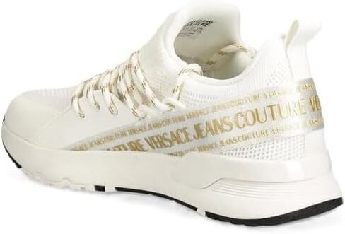 أحذية Versace Jeans Couture الرياضية 77VA3SA8 ZS908 اللون أبيض G03 (أبيض G03، نظام مقاسات الأحذية الأمريكية، للبالغين، للنساء، رقمي، متوسط، 8) in Saudi Arabia