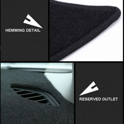 Car Dashboard Cover Anti-Scratch Dash Cover Interior Dash Covers - for Hyundai Tucson 2016 2017 2018 in Saudi Arabia