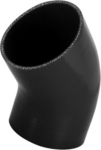 102mm 4" ID 45 Degree Elbow Silicone Reducer Hose Silicone Hose Coupler Intercooler Tube Black for Car Intercooler Intake Piping Durable Material in Saudi Arabia