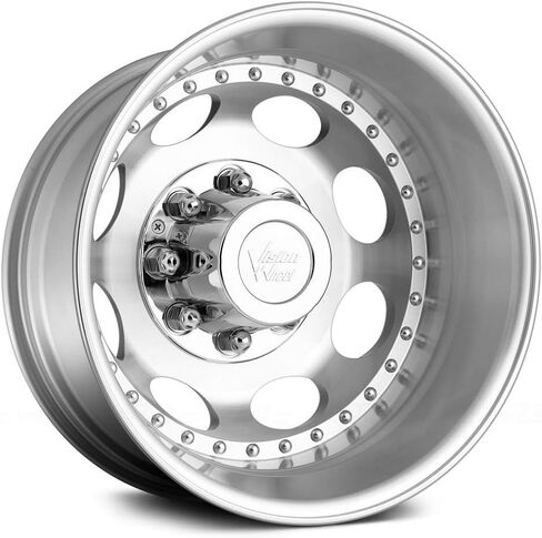 Vision 181 Hauler Dually Rear 19.5x6.75 8x200 Machined Wheel Rim 19.5" Inch in Saudi Arabia