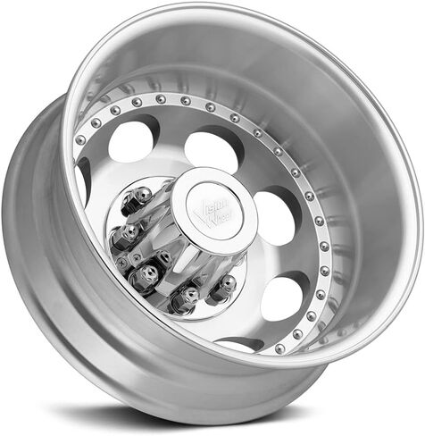 Vision 181 Hauler Dually Rear 19.5x6.75 8x200 Machined Wheel Rim 19.5" Inch in Saudi Arabia
