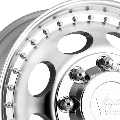 Vision 181 Hauler Dually Rear 19.5x6.75 8x200 Machined Wheel Rim 19.5" Inch in Saudi Arabia
