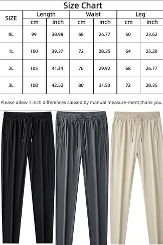 Men's Casual Pant Sports Fitness Mens Lightweight Pants Elastic Waistband Quick Drying Trousers in Saudi Arabia