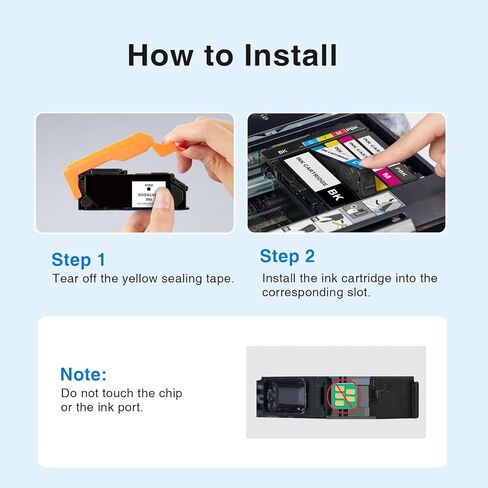 Starink Remanufactured Ink Replacement for Epson 410 410XL T410XL Ink Cartridges 5 Pack Compatible with Epson Expression XP-7100 XP-830 XP-640 XP-630 XP-530 XP-635 Printer High Yield & Latest Chip in Kuwait