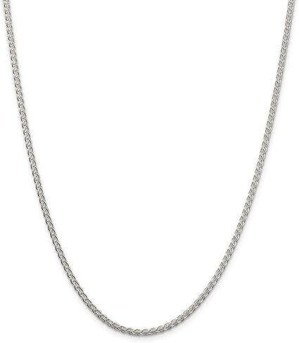 925 Sterling Silver 2.5mm Round Spiga Chain; 20 inch in Kuwait