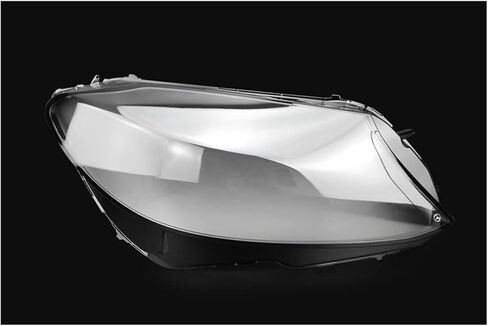 Compatible For Benz C-Class W205 2015-2018 C180 C200 C260L C280 C300 Car Front Headlight Lens Cover Clear Headlight Lampshade(Left) in Saudi Arabia