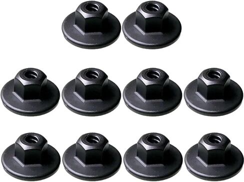 10PCS For BMW X1 X2 X3 Front and Rear Wheel Cover Base Plate Rear Bumper Nut Clips Base Clips Auto Fastener distintivo in Saudi Arabia