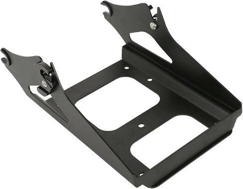 Green-L Matte Black Razor Trunk Backrest Pad Mount Rack Fit for Harley Touring Electra Road Street Glide 2009-2013 in Saudi Arabia