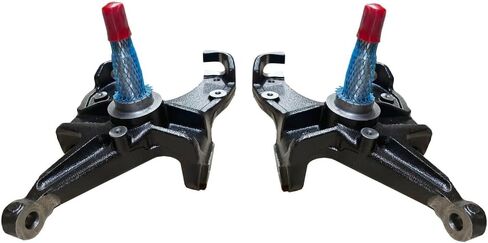 3" Lowering Drop Spindles Steering Knuckle for 1973-1991 Chevrolet C-10 R10 R1500 C1500 Suburban (FITS 1.00" Thick Rotor 2WD ONLY) in Kuwait
