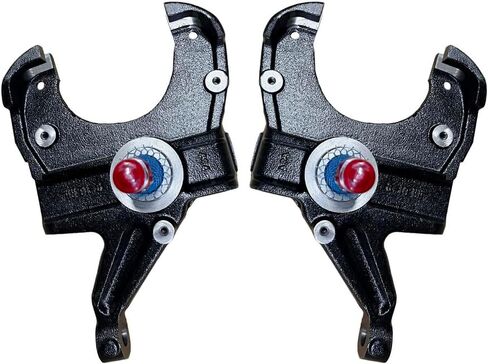 3" Lowering Drop Spindles Steering Knuckle for 1973-1991 Chevrolet C-10 R10 R1500 C1500 Suburban (FITS 1.00" Thick Rotor 2WD ONLY) in Kuwait