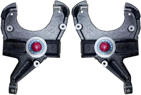 3" Lowering Drop Spindles Steering Knuckle for 1973-1991 Chevrolet C-10 R10 R1500 C1500 Suburban (FITS 1.00" Thick Rotor 2WD ONLY) in Kuwait