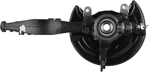 PAROD Front Right 2.4L L4 Steering Knuckle Assembly Wheel Hub Bearing Fit for Honda Accord 2003 2004 2005 2006 2007; Automatic Trans, Passenger Side, Replace for 698400 LK074 in Saudi Arabia
