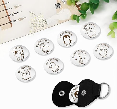 Penguin Themed Gifts Penguin Keychain Cute Animal Pocket Hug Token Emotional Support Gift Small Easter Christmas Gifts for Penguins Lovers Boyfriend Girlfriend Son Daughter Best Friend Women Men in Saudi Arabia