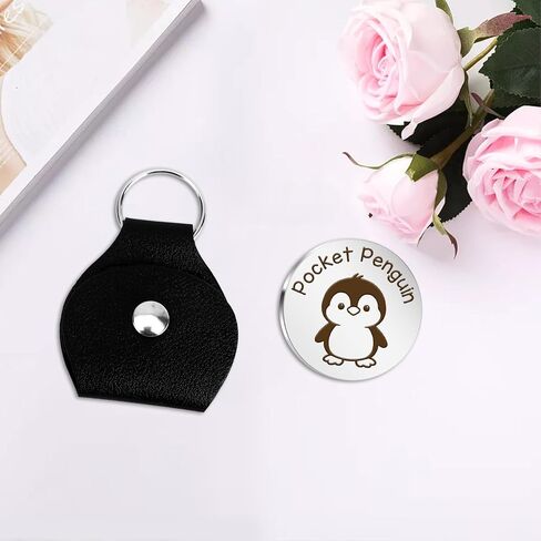 Penguin Themed Gifts Penguin Keychain Cute Animal Pocket Hug Token Emotional Support Gift Small Easter Christmas Gifts for Penguins Lovers Boyfriend Girlfriend Son Daughter Best Friend Women Men in Saudi Arabia
