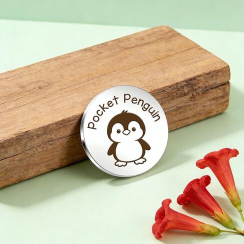 Penguin Themed Gifts Penguin Keychain Cute Animal Pocket Hug Token Emotional Support Gift Small Easter Christmas Gifts for Penguins Lovers Boyfriend Girlfriend Son Daughter Best Friend Women Men in Saudi Arabia