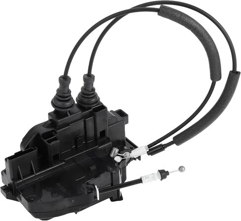 X AUTOHAUX استبدال محرك قفل الباب الأمامي الأيسر للسائق مع كابل لشركة Hyundai Elantra 2009-2012 مجموعة مشغل مزلاج الباب استبدال رقم 813102L020 أسود in Saudi Arabia