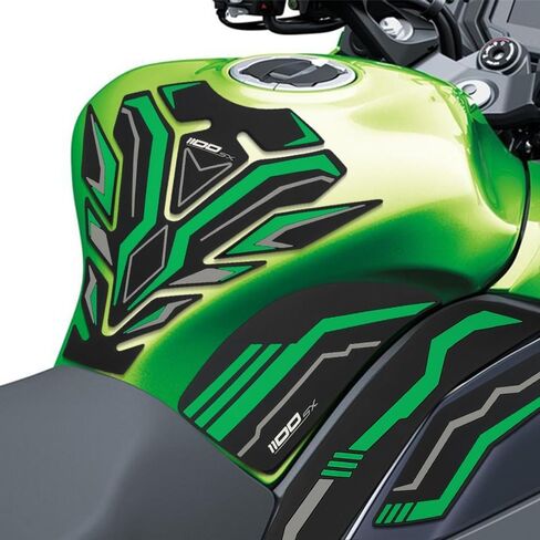 للنينجا 1100SX نينجا 1100sx 2025 ملحقات خزان الوقود منصات الجر ملصقات مضادة للانزلاق خزان الوقود للدراجات النارية منصات الركبة خزان الوقود منصات قبضة خزان الوقود ملصقات تعزيز التحكم in Kuwait