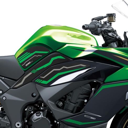 للنينجا 1100SX نينجا 1100sx 2025 ملحقات خزان الوقود منصات الجر ملصقات مضادة للانزلاق خزان الوقود للدراجات النارية منصات الركبة خزان الوقود منصات قبضة خزان الوقود ملصقات تعزيز التحكم in Kuwait