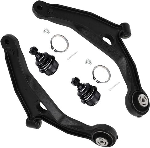 SCITOO 4-PC SET Suspension Kit Lower Control Arm Lower Ball Joint Fit 2011-2014 For Chrysler 200 2007-2010 For Chrysler Sebring 2008-2014 For Dodge Avenger 2009-2015 For Dodge Journey in Saudi Arabia