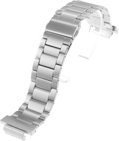 سوار ساعة من الفولاذ المقاوم للصدأ + حزام من التيتانيوم متوافق مع Casio GM-2100 GA-2100 GA-2110 GA-B2100 GM-5600 GM-6900 GM-2140GEM GM-2110 GM-2110D in Kuwait