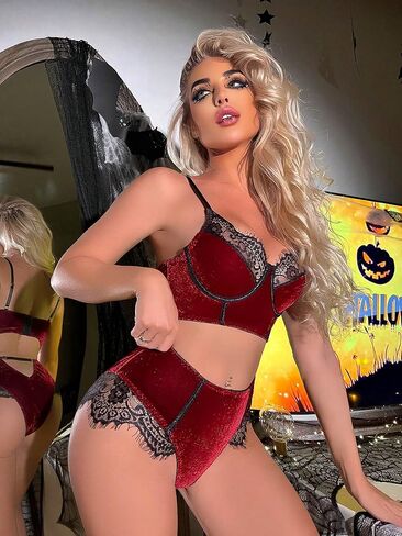 رمش الدانتيل Underwire عارضة الصدرية واللباس الداخلي مجموعة الملابس الداخلية in Saudi Arabia
